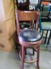 4 Black Swivel Bar Stools - 3