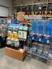 Full Lot of 12 Various Bulk Vending Machines and Ball Racks