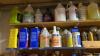 Large Lot of Cleaning Supplies and Wood Stain - 2