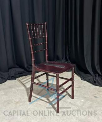 (212) Resin mahogany chiavari