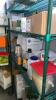 (3) Green Wire Shelving units - 3