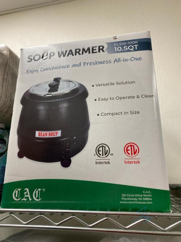 New in Box Soup Warmer