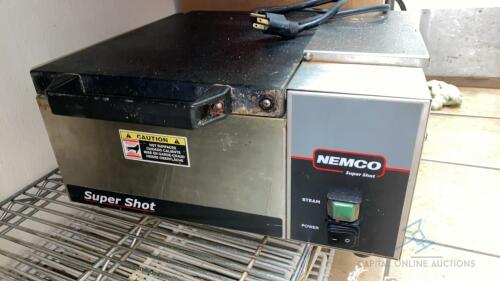 Nemco Super Shot Countertop Steamer