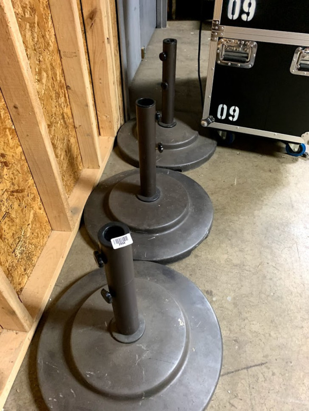 3 Umbrella Stands