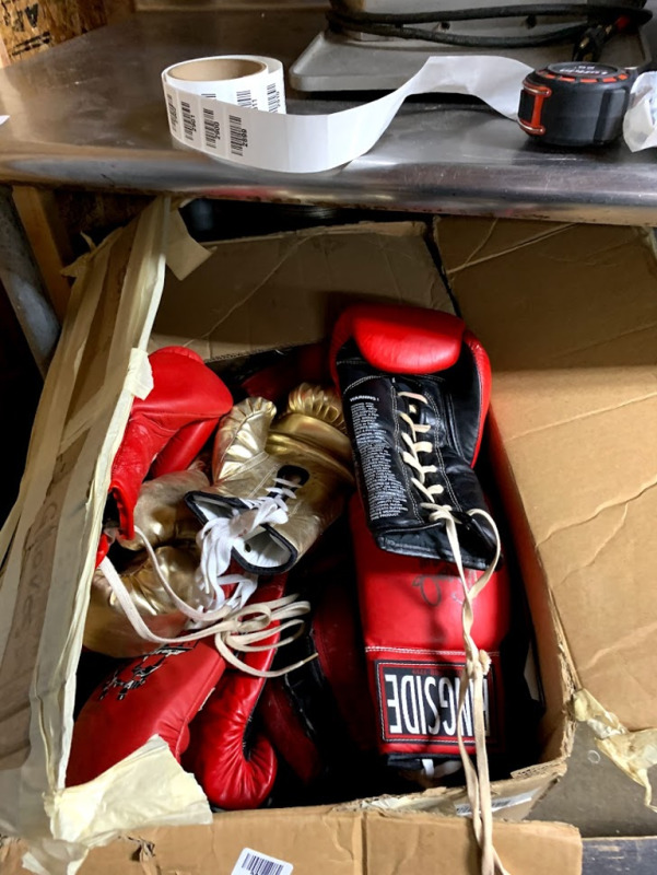 Box of Boxing Gloves