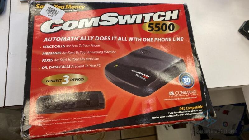 Comswitch 5500 Telephone Line Sharing System