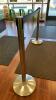 (2) Stanchions