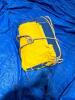 20x20 Blue and Yellow Canvas Tent Top for Pole Tents - 3