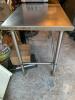 48" Stainless Steel Table - 2