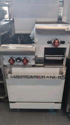 Show Room Model Never Used - American Range Range, 24" Restaurant, Gas