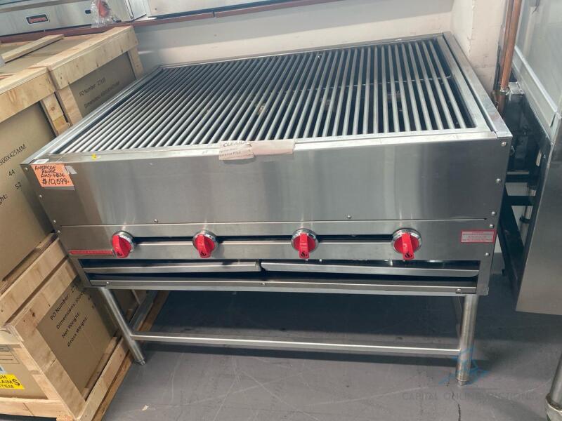 Show Room Model Never Used - American Range Charbroiler, Gas, Countertop