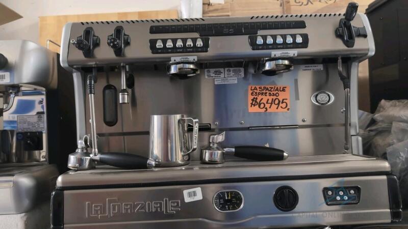 Show Room Model Never Used - LA SPAZIALE Espresso Cappuccino Machine