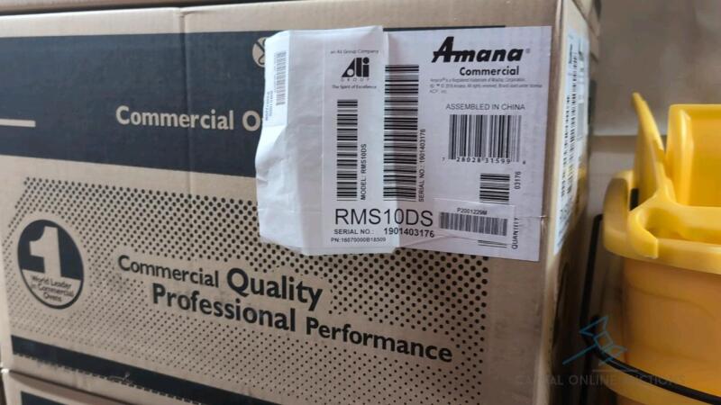 (5) New in Box - Amana Microwave Oven