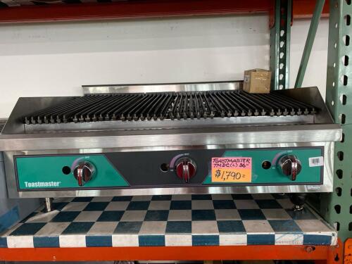 Show Room Model Never Used - Toastmaster Charbroiler / Hotplate, Gas, Countertop