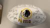 2010 Redskins Signed Football