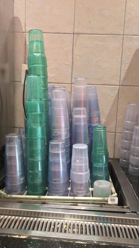 Lot of Assorted Plastic Cups