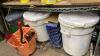 Lot of approximately 8 Trash Recepticals - 2