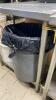 Lot of approximately 8 Trash Recepticals - 5