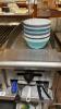 Lot of Griddle, Grill, and Stainless Steel Table - 2