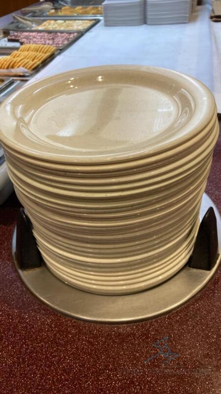 Lot of Roughly 500 Pieces of Dishware - Mostly Melamine