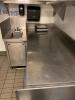 Stainless Steel Sink with Stainless Steel Table