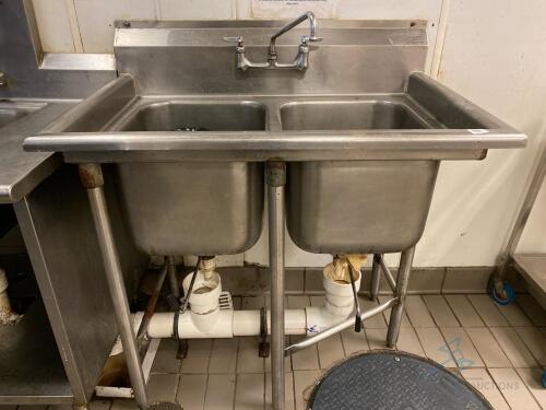 Two Compartment Sink