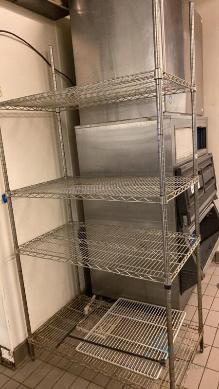 Wire Shelving Unit