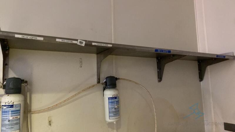 Stainless Steel Wall Mounted Shelf