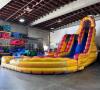 Fire and Ice Inflatable Water Slide