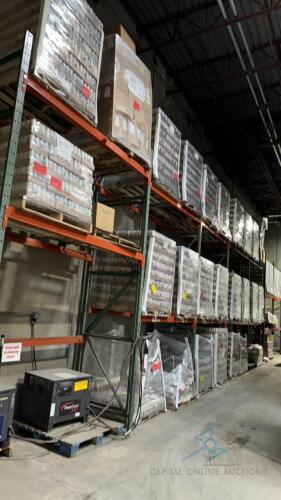 7 bays of Pallet racking