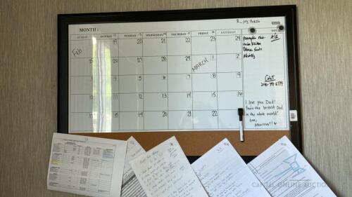 Calendar Whiteboard