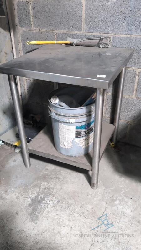 Small Stainless Table