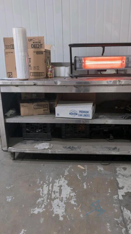 Stainless Steel Shelving Unit