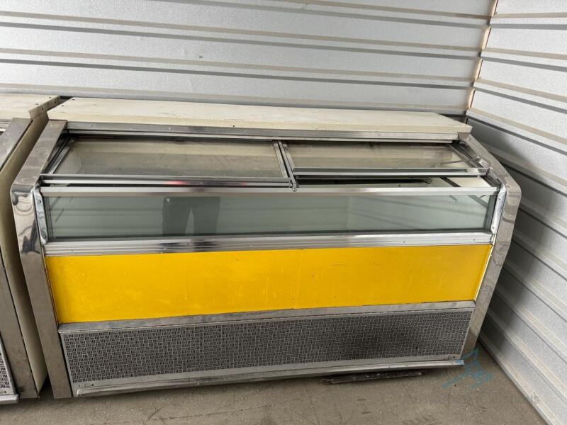 (2) Glass Door Freezers