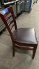 (61) Slat Backed Dining Chair - 2