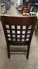 (30) Lattice Back Dining Chairs - 3