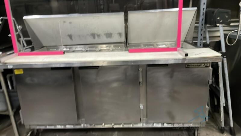 Beverage Air Refrigerated Prep Table