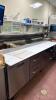 Randell 10 ft Refrigerated pizza table with 2 doors and 4 drawers - 3