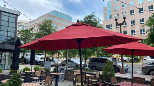 3 Outdoor Umbrellas