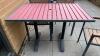 2 47 x 30 Red Outdoor Tables - 5