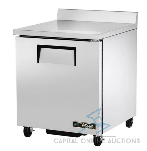 New in Box True One Section Work Top Freezer