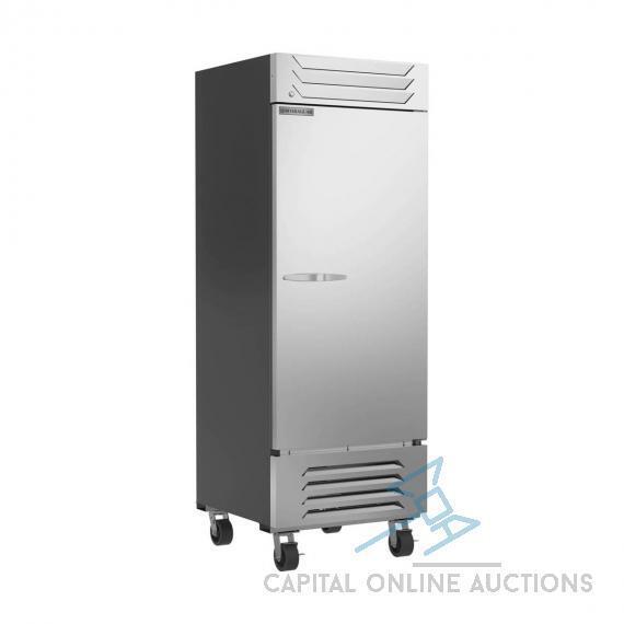 New in Box Vista Series Solid Door Reach-In Freezer