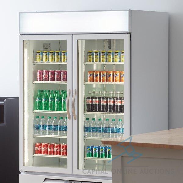 New in Box Beverage Air Refrigerated 2 Glass Door Merchandiser