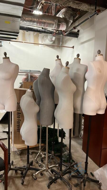 (8) Assorted Mannequins