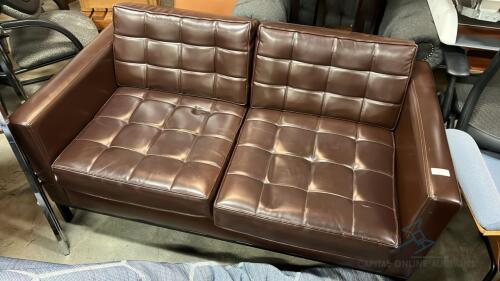 Leather couch