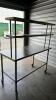 1 Stainless steel table with shelves - 4