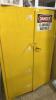 Protectoseal quarantine storage cabinet with contents