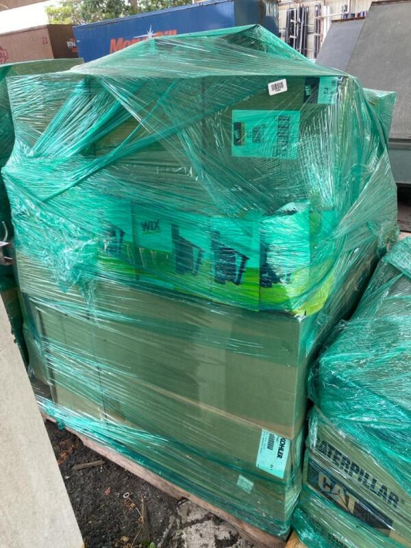 Pallet of new assorted generator oil filters