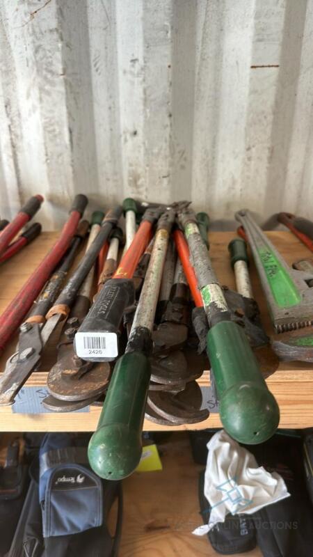 (14) Assorted bolt/cable cutters