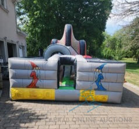 Kid Wizard Inflatable Combo obstacle course fun house